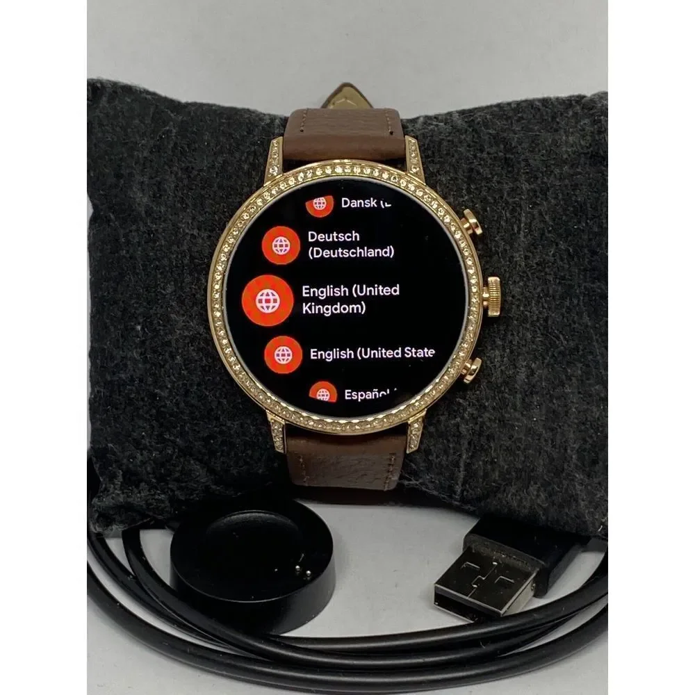 Fossil Gen 4 Authentic Digital Dial Smart Watch Custom Band FTW6011 LT437
